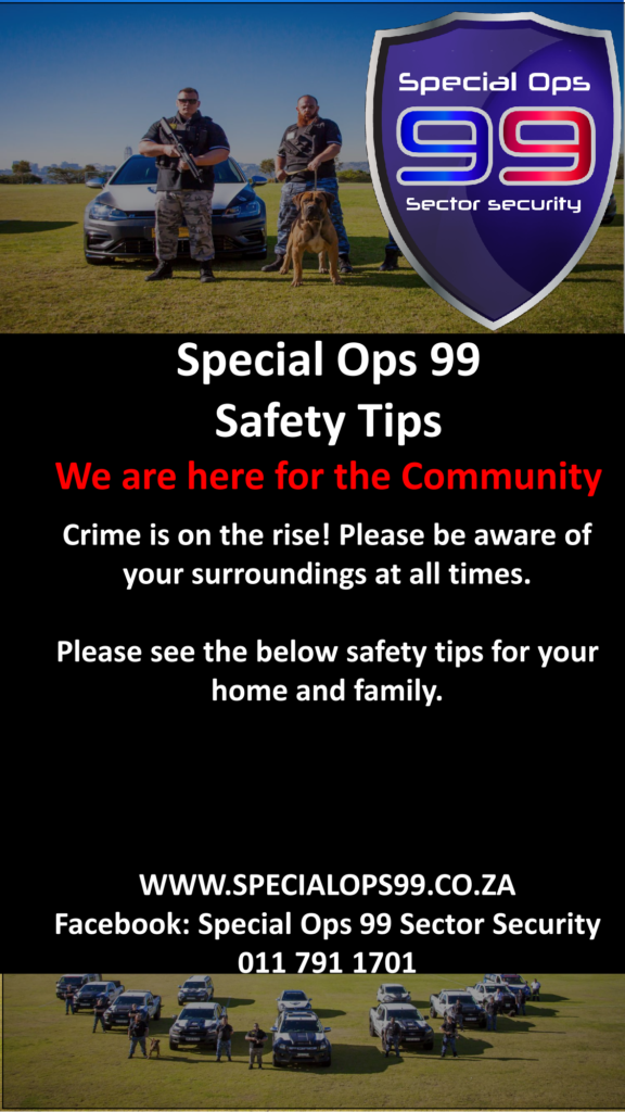 Special Ops - Safety Tips - 1